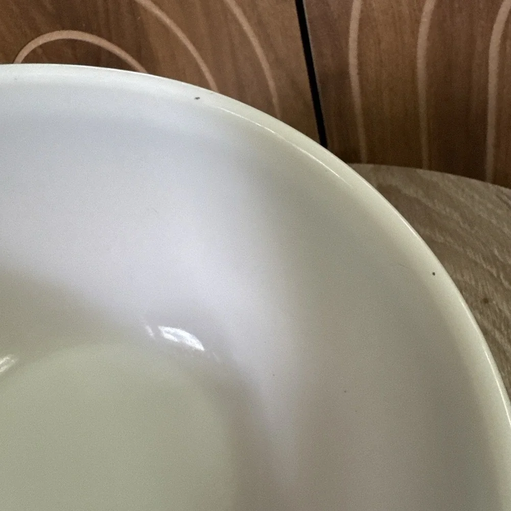 PYREX 402 Ombré Mixing Bowl Brown Yellow White Glass Oven Safe 1.5 qt